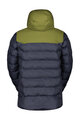 SCOTT Kerékpáros dzseki béléssel - INSULOFT WARM - zöld/kék