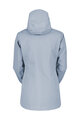 SCOTT vízálló kabát - TECH COAT 3L W - világoskék
