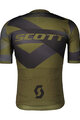 SCOTT Rövid ujjú kerékpáros mez - PREMIUM CLIMBER - zöld