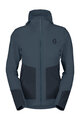 SCOTT Kerékpáros szélálló dzseki - EXPLORAIR SOFTSHELL SL W - kék