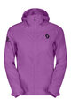 SCOTT Kerékpáros szélálló dzseki - EXPLORAIR LIGHT WB W - lila