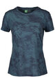 SCOTT Rövid ujjú kerékpáros póló - DRI TIE DYE W - kék