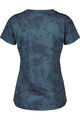 SCOTT Rövid ujjú kerékpáros póló - DRI TIE DYE W - kék