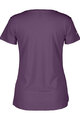 SCOTT Rövid ujjú kerékpáros póló - DEFINED MERINO GRAPHIC SS W - lila