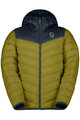 SCOTT Kerékpáros dzseki béléssel - INSULOFT WARM JR - zöld/szürke