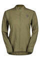SCOTT Kerékpáros szélálló dzseki - ENDURANCE TECH WB W - zöld