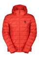 SCOTT Kerékpáros dzseki béléssel - INSULOFT LIGHT DOWN - piros
