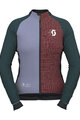 SCOTT Kerékpáros szélálló dzseki - RC PRO WARM GTX WS-REMIX W - zöld/piros/szürke