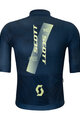 SCOTT Rövid ujjú kerékpáros mez - RC PRO - kék/sárga