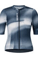 SCOTT Rövid ujjú kerékpáros mez - PRO SL W - kék/fehér