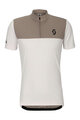 SCOTT Rövid ujjú kerékpáros mez - ENDURANCE LT - fehér/szürke