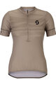 SCOTT Rövid ujjú kerékpáros mez - ENDURANCE LT W - szürke