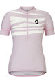 SCOTT Rövid ujjú kerékpáros mez - ENDURANCE LT W - rózsaszín