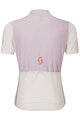 SCOTT Rövid ujjú kerékpáros mez - JUNIOR - fehér/rózsaszín