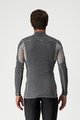 CASTELLI Hosszú ujjú kerékpáros póló - FLANDERS WARM - szürke