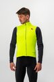 CASTELLI Kerékpáros mellény - PERFETTO VEST - sárga