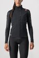 CASTELLI Kerékpáros dzseki béléssel - TRANSITION - fekete