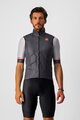 CASTELLI Kerékpáros mellény - ARIA VEST - szürke
