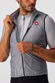 CASTELLI Kerékpáros mellény - ARIA VEST - szürke
