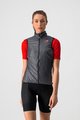 CASTELLI Kerékpáros mellény - ARIA W VEST - szürke