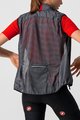 CASTELLI Kerékpáros mellény - ARIA W VEST - szürke