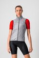 CASTELLI Kerékpáros mellény - ARIA W VEST - ezüst
