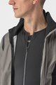 CASTELLI Kerékpáros dzseki béléssel - ALPHA ROS 2 - szürke