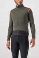 CASTELLI Kerékpáros dzseki béléssel - ALPHA ROS 2 LIGHT - zöld