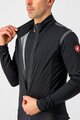 CASTELLI Kerékpáros dzseki béléssel - ALPHA ROS 2 LIGHT - fekete