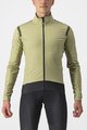 CASTELLI Kerékpáros dzseki béléssel - ALPHA ROS 2 LIGHT - világoszöld