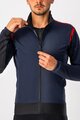 CASTELLI Kerékpáros dzseki béléssel - ALPHA ROS 2 LIGHT - kék
