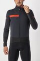 CASTELLI Kerékpáros dzseki béléssel - BETA ROS - fekete