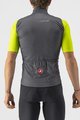 CASTELLI Kerékpáros mellény - PRO THERMAL MID - szürke