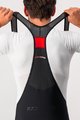 CASTELLI Rövid kerékpáros nadrág kantárral - NANO FLEX PRO RACE - fekete
