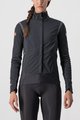 CASTELLI Kerékpáros dzseki béléssel - ALPHA ROS 2 W - fekete