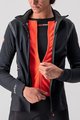 CASTELLI Kerékpáros dzseki béléssel - ALPHA ROS 2 W - fekete