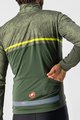 CASTELLI Kerékpáros dzseki béléssel - FINESTRE - sárga/zöld