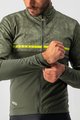 CASTELLI Kerékpáros dzseki béléssel - FINESTRE - sárga/zöld