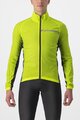 CASTELLI Kerékpáros szélálló dzseki - SQUADRA STRETCH - világoszöld