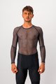 CASTELLI Hosszú ujjú kerékpáros póló - MIRACOLO WOOL - szürke