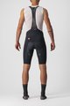 CASTELLI Rövid kerékpáros nadrág kantárral - FREE AERO RC - fekete