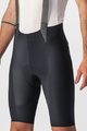 CASTELLI Rövid kerékpáros nadrág kantárral - FREE AERO RC - fekete