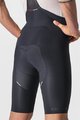 CASTELLI Rövid kerékpáros nadrág kantárral - FREE AERO RC - fekete