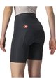 CASTELLI Rövid kerékpáros nadrág kantár nélkül - FREE AERO RC W SHORT - fekete