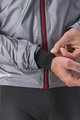 CASTELLI Kerékpáros vízálló esőkabát - TEMPESTA LITE - szürke