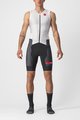 CASTELLI Kerékpáros overall - FREE SANREMO 2 - fekete/fehér