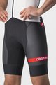 CASTELLI Rövid kerékpáros nadrág kantár nélkül - FREE TRI - fekete