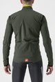 CASTELLI Kerékpáros dzseki béléssel - ALPHA ULTIMATE INSULATED - zöld