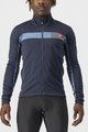 CASTELLI Kerékpáros dzseki béléssel - MORTIROLO 6S - kék