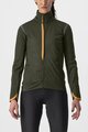 CASTELLI Kerékpáros dzseki béléssel - ALPHA ULTIMATE INSULATED W - zöld
